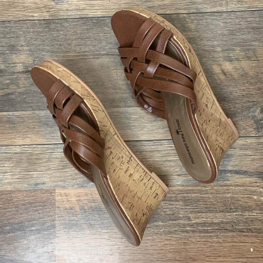 Montego Bay Club Wedges brown - Picture 2 of 6